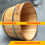 Thùng Gỗ Ngâm Chân