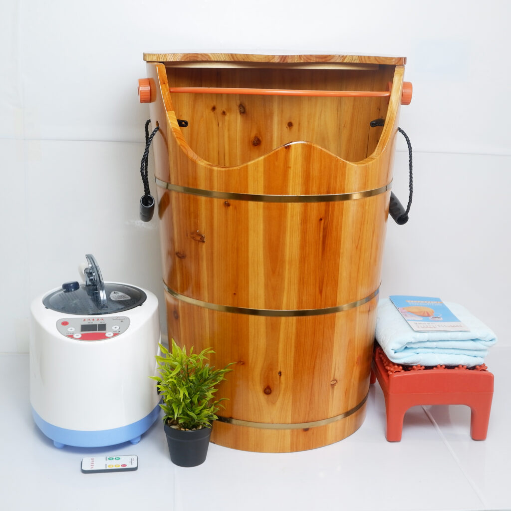 Giới thiệu về thùng gỗ xông hơi đầu chăm sóc tóc