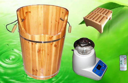 Thùng xông hơi chân gỗ Pơ mu là gì?