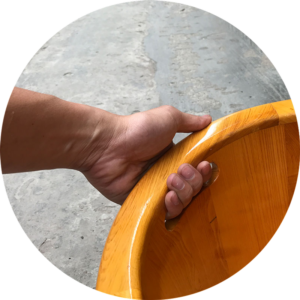 Chậu ngâm chân tai xách khoét lỗ