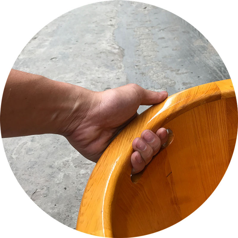 Chậu ngâm chân tai xách khoét lỗ