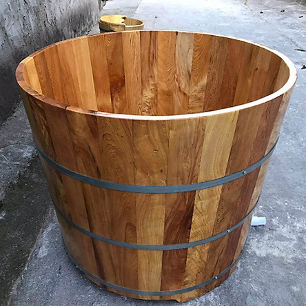 Kích thước của thùng ngâm chân gỗ Pơ mu