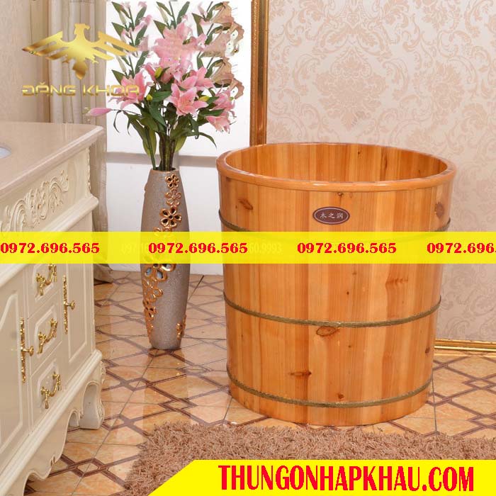 Bồn Tắm Gỗ Tròn Hồ Chí Minh