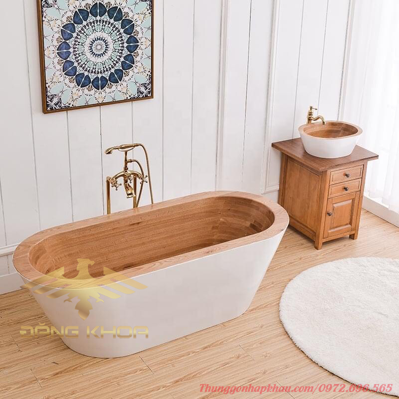 bồn tắm gỗ giá bao nhiêu