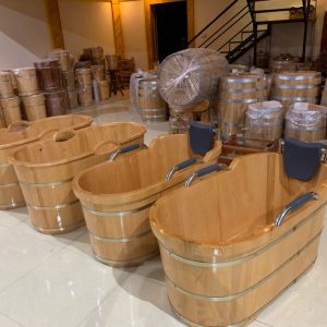 Bồn tắm gỗ giá rẻ