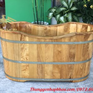 Bán Bồn Tắm Gỗ SỒi