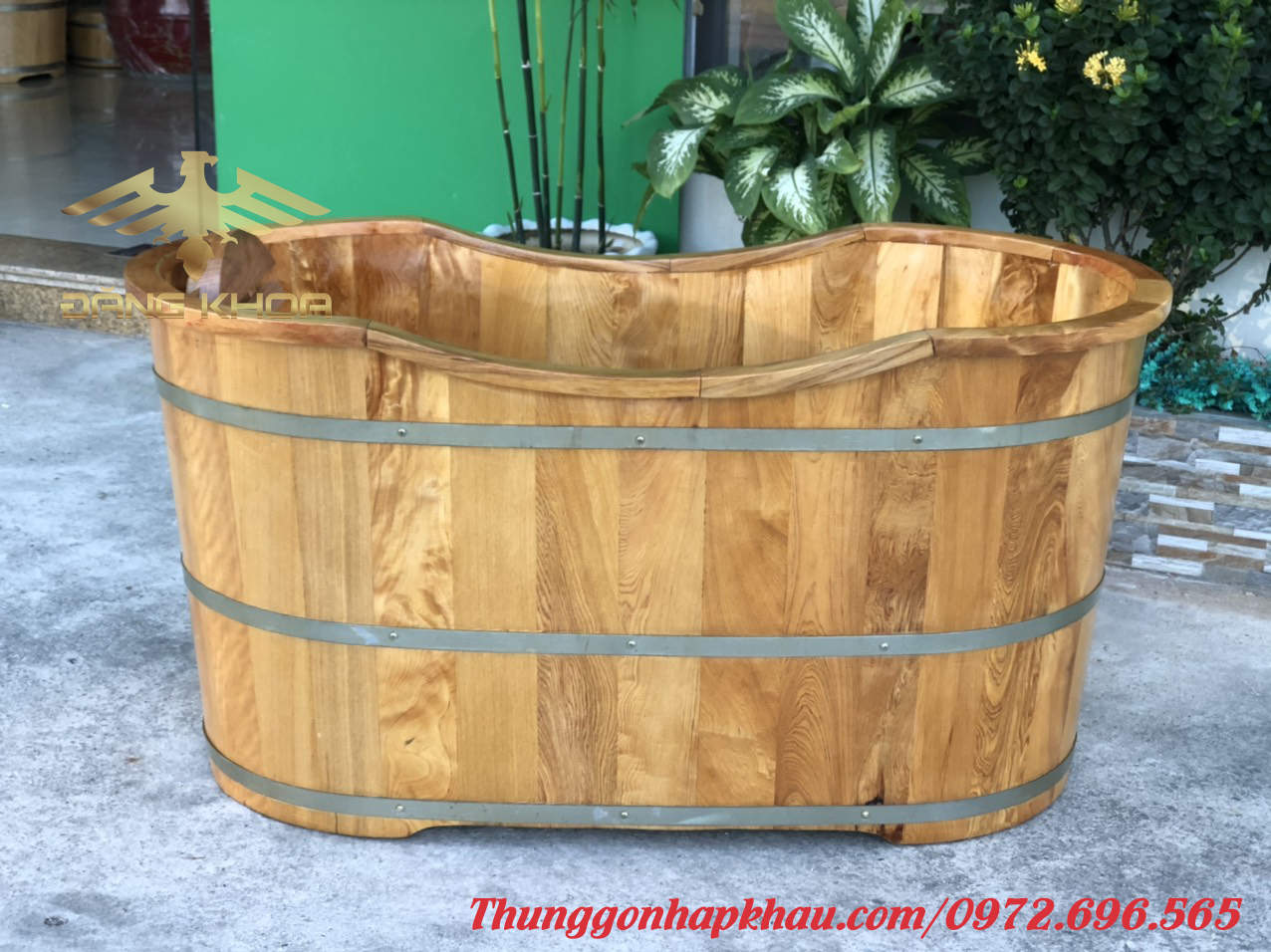Bán Bồn Tắm Gỗ SỒi