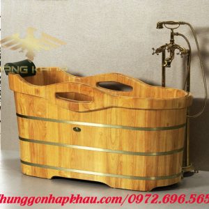 bồn tắm gỗ thanh lý