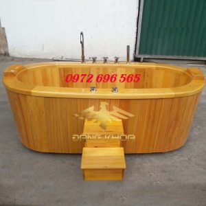 Bồn tắm gỗ cao cấp