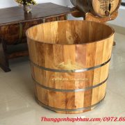 bồn tắm gỗ thanh lý