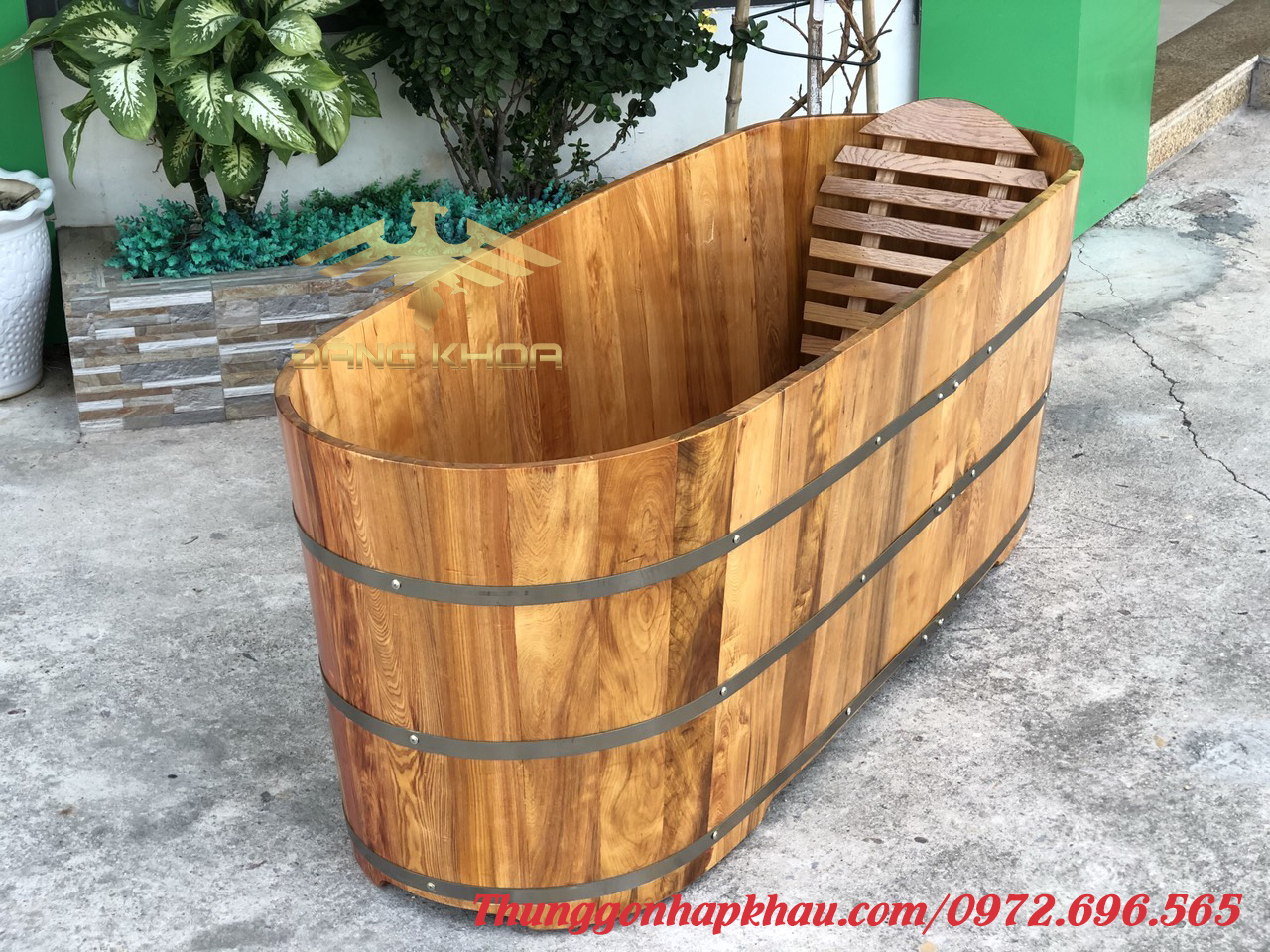 Bồn tắm gỗ giá rẻ