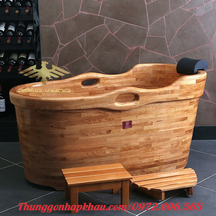 bồn tắm gỗ thanh lý