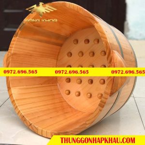 Chậu gỗ ngâm chân tại Hà Nội