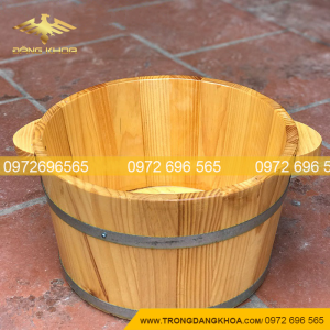 Bán chậu gỗ ngâm chân gỗ thông