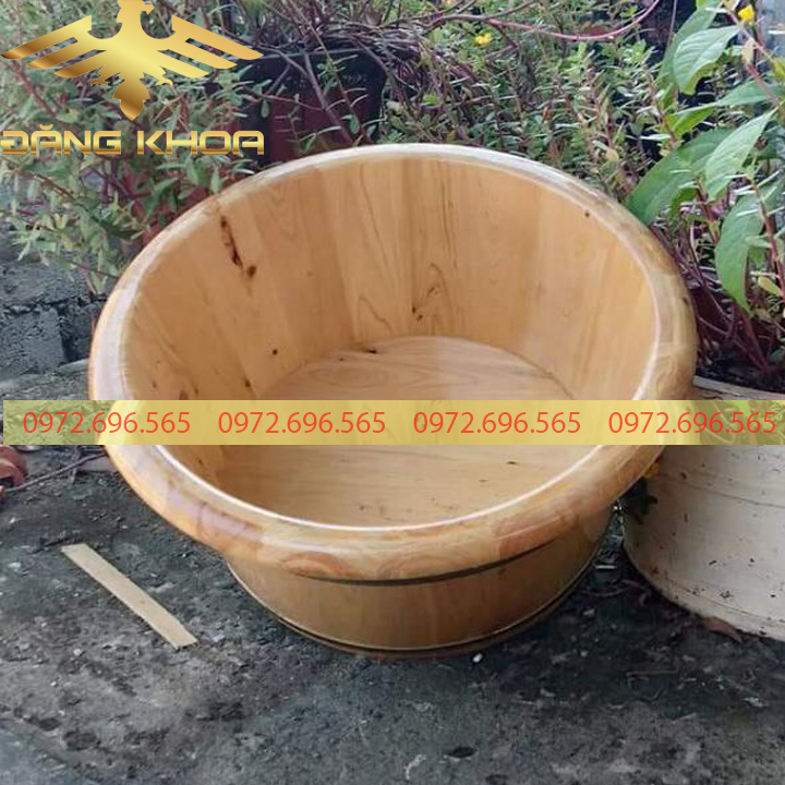 Phương pháp vệ sinh chậu gỗ ngâm chân